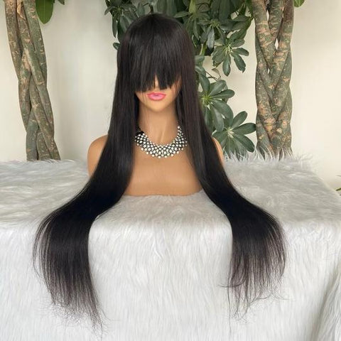 Glue less Wig w/ Bangs