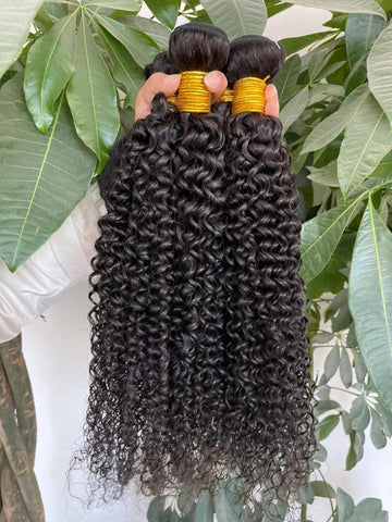 9A Kinky Curly Bundles